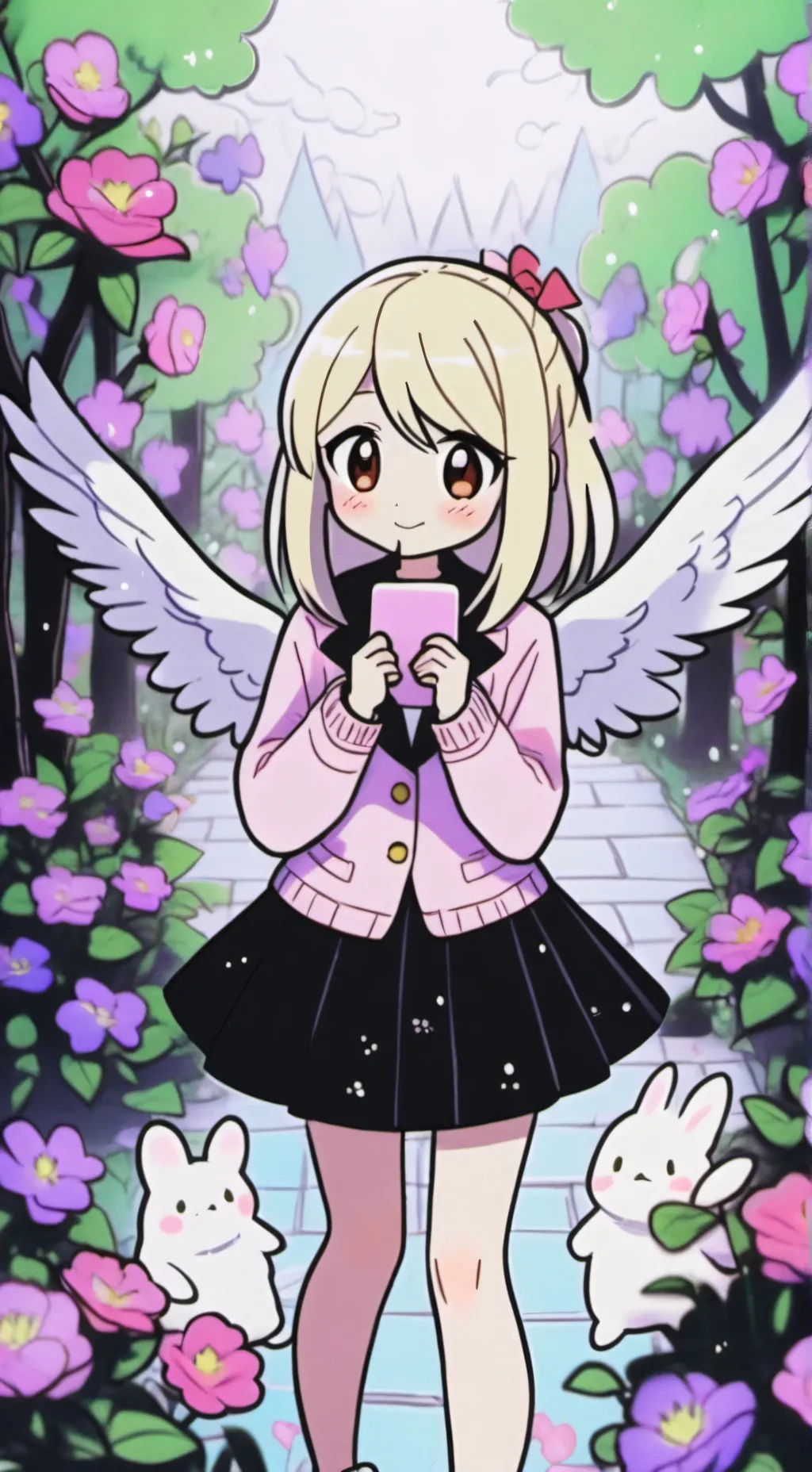 ai character: lyna background