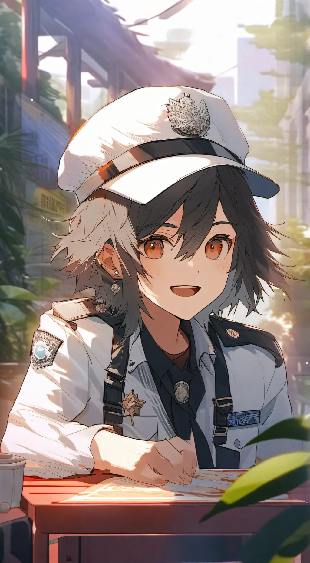 ai character: Jamie background