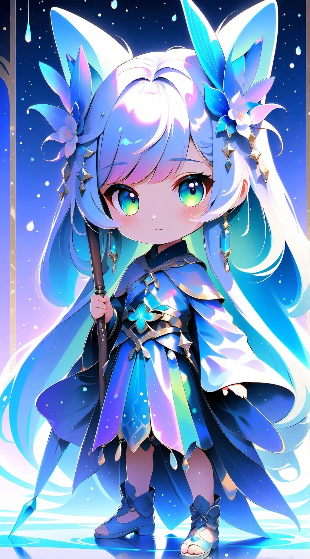 ai character: Quantas horas são background