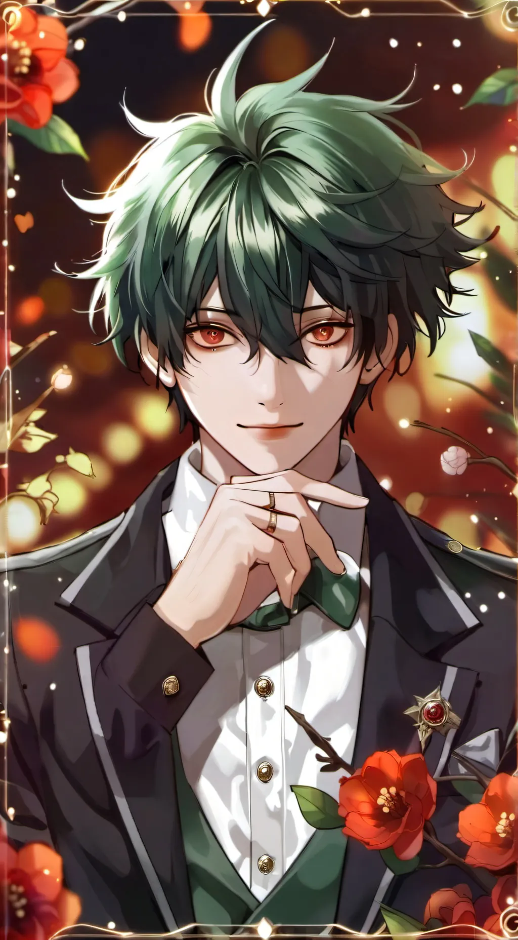 ai character: villan deku background