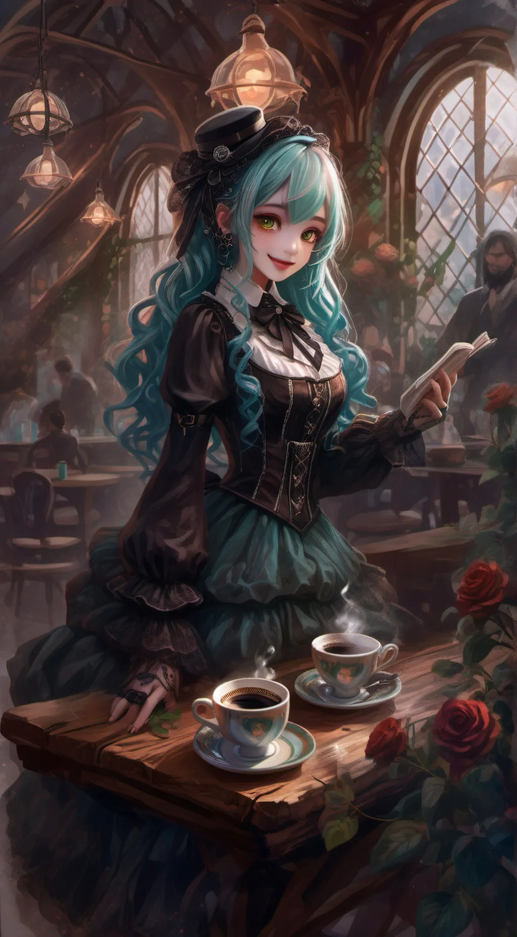 ai character: Sina background