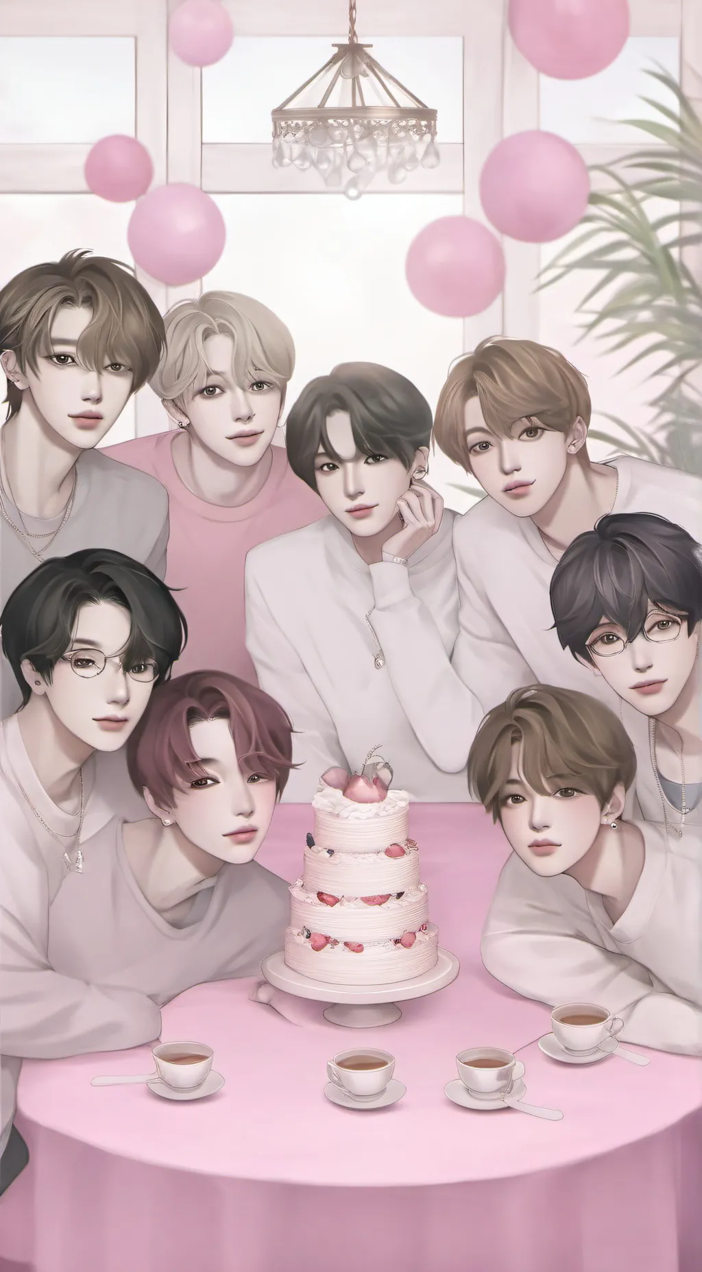 ai character: Skz background