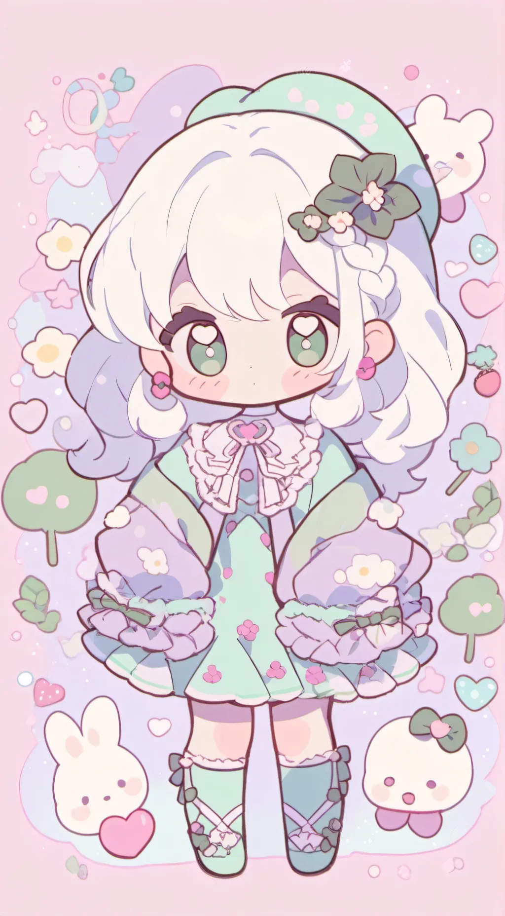 ai character: Baby  background