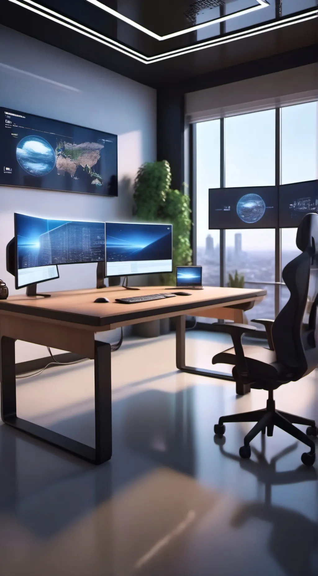 ai character: Mr fun computer background