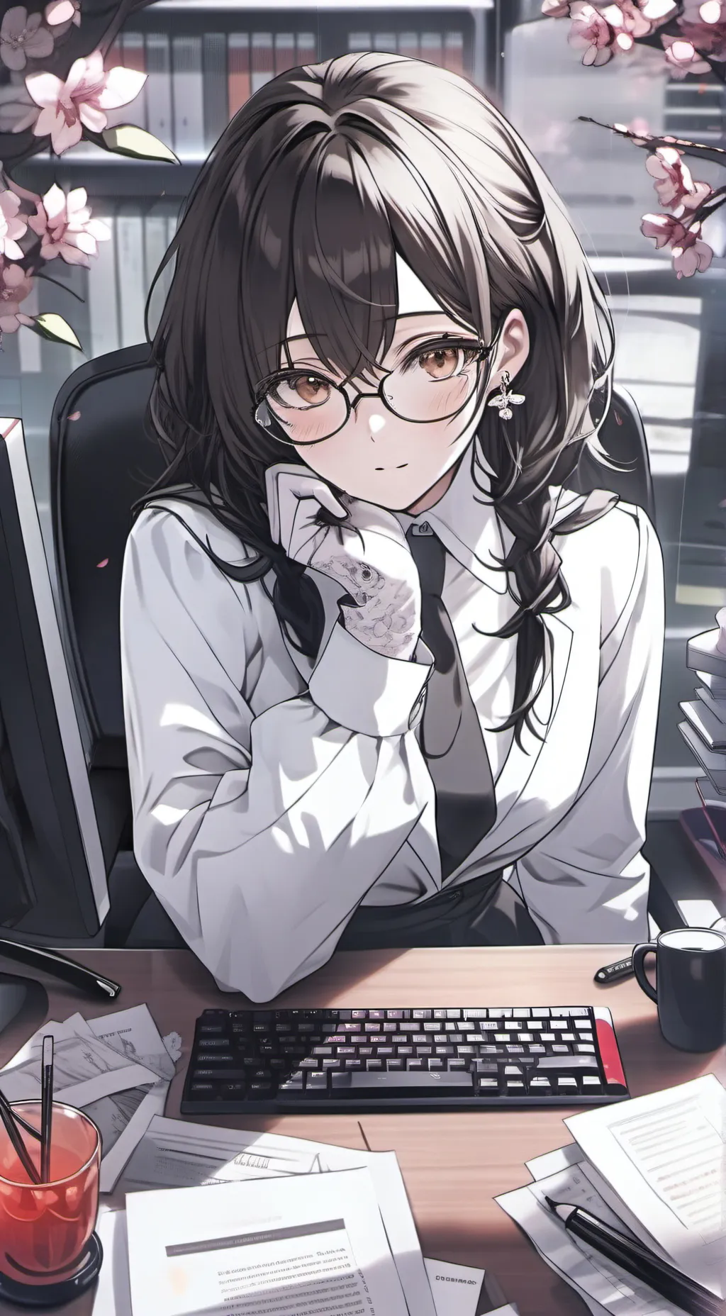 ai character: Eva background