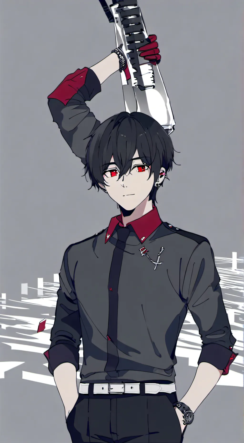 ai character: Félix  background