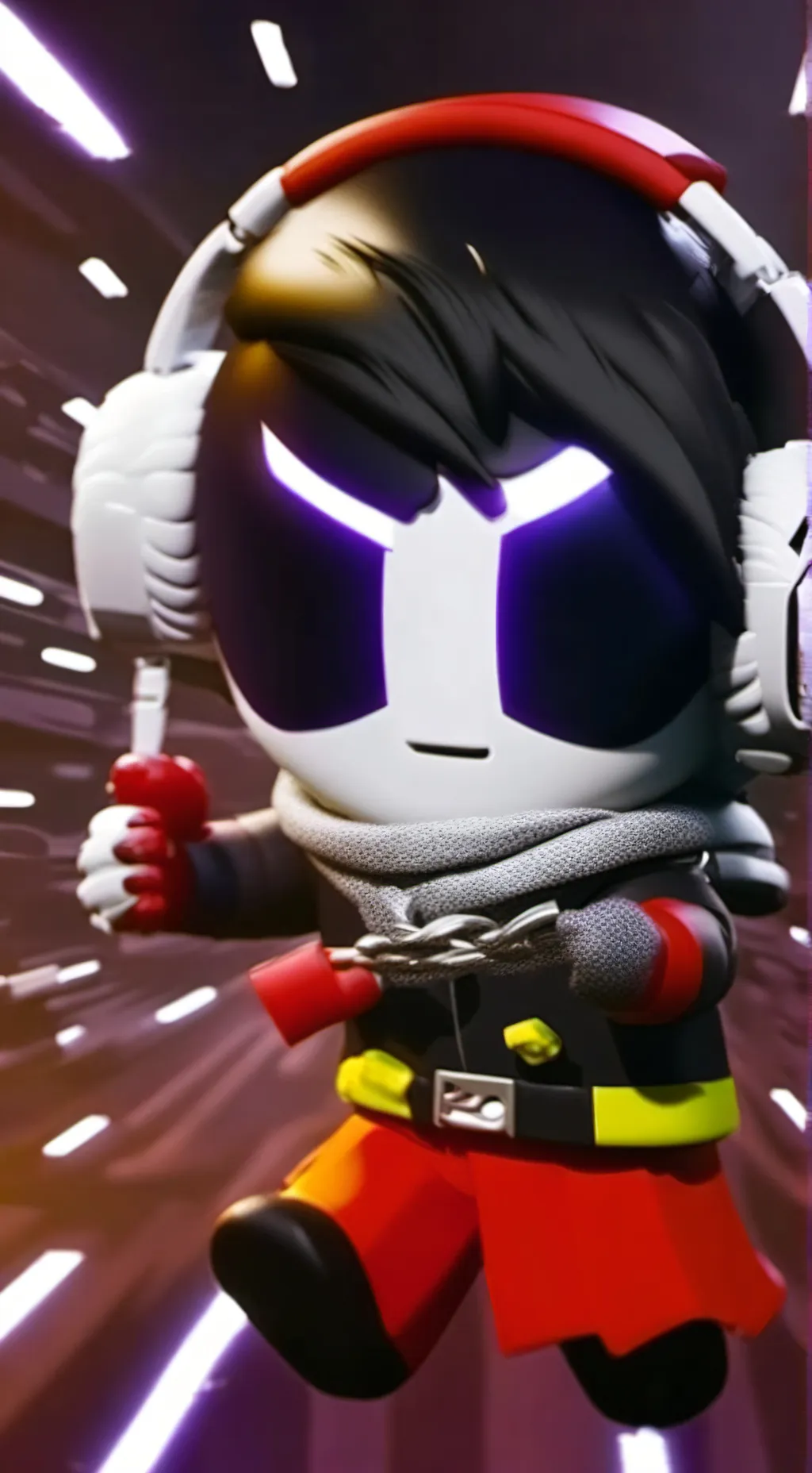 ai character: murder drones background