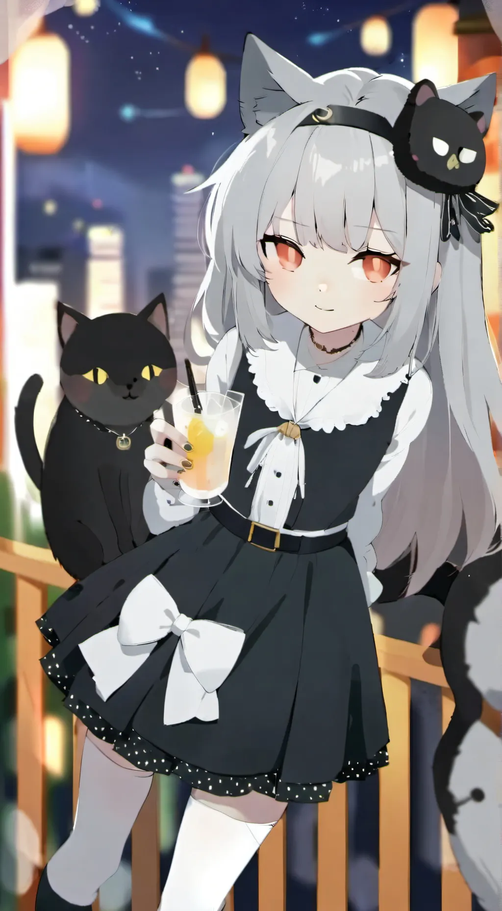 ai character: meow background