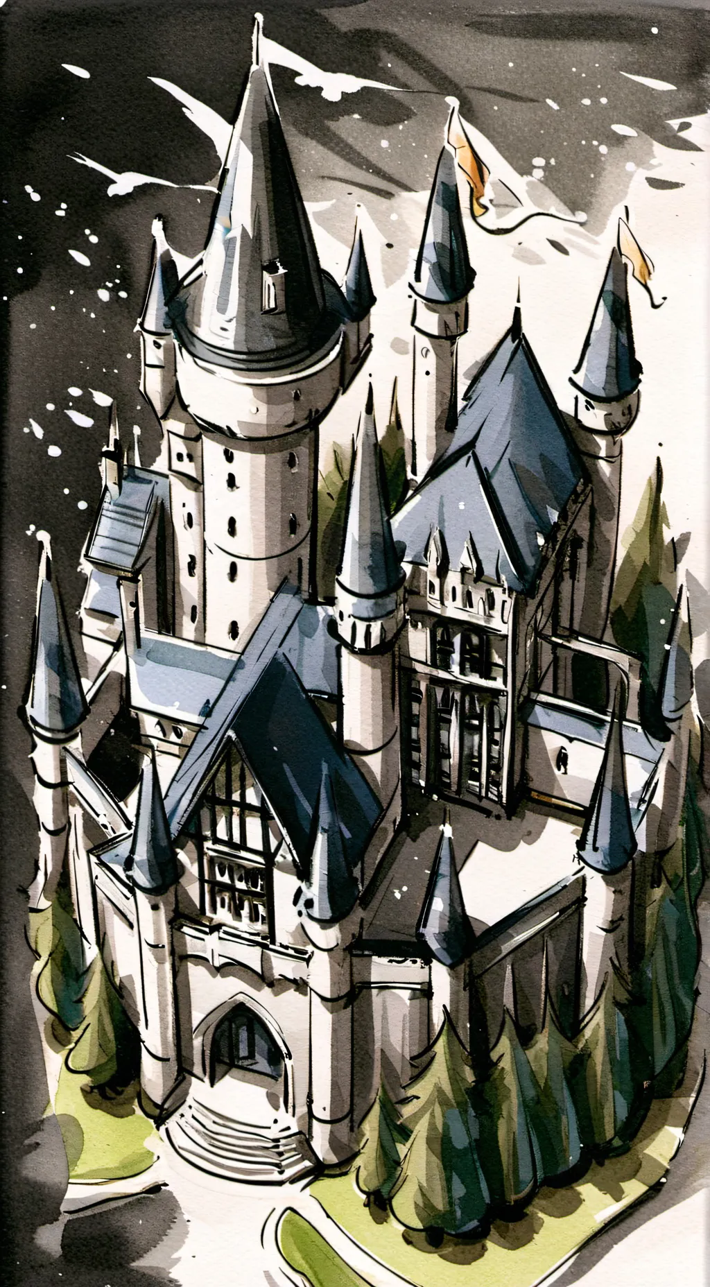 ai character: Mattheo Riddle background