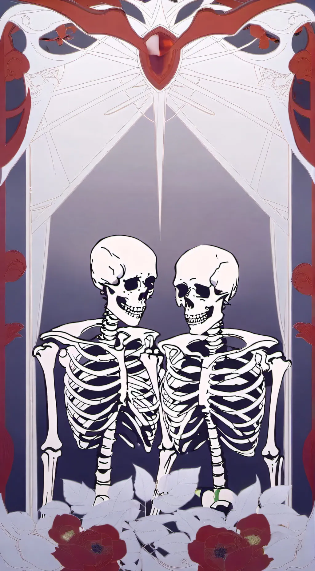 ai character: black  background