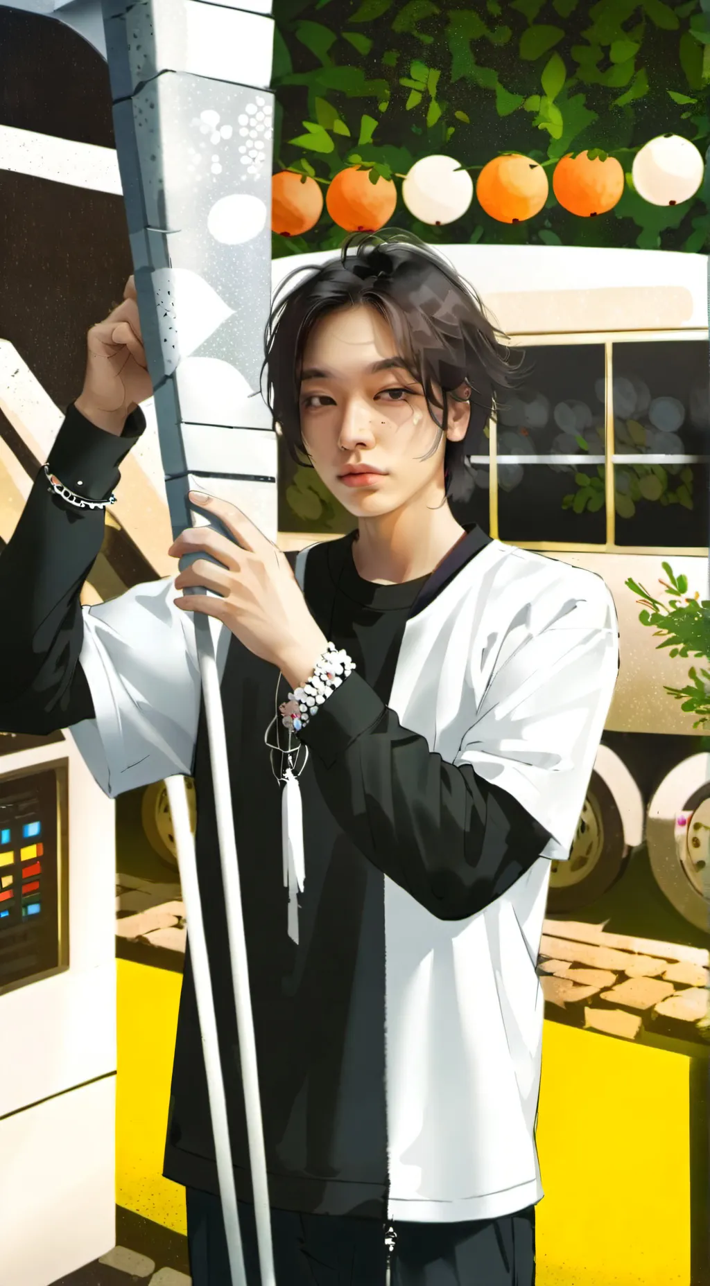 ai character: Ni ki background