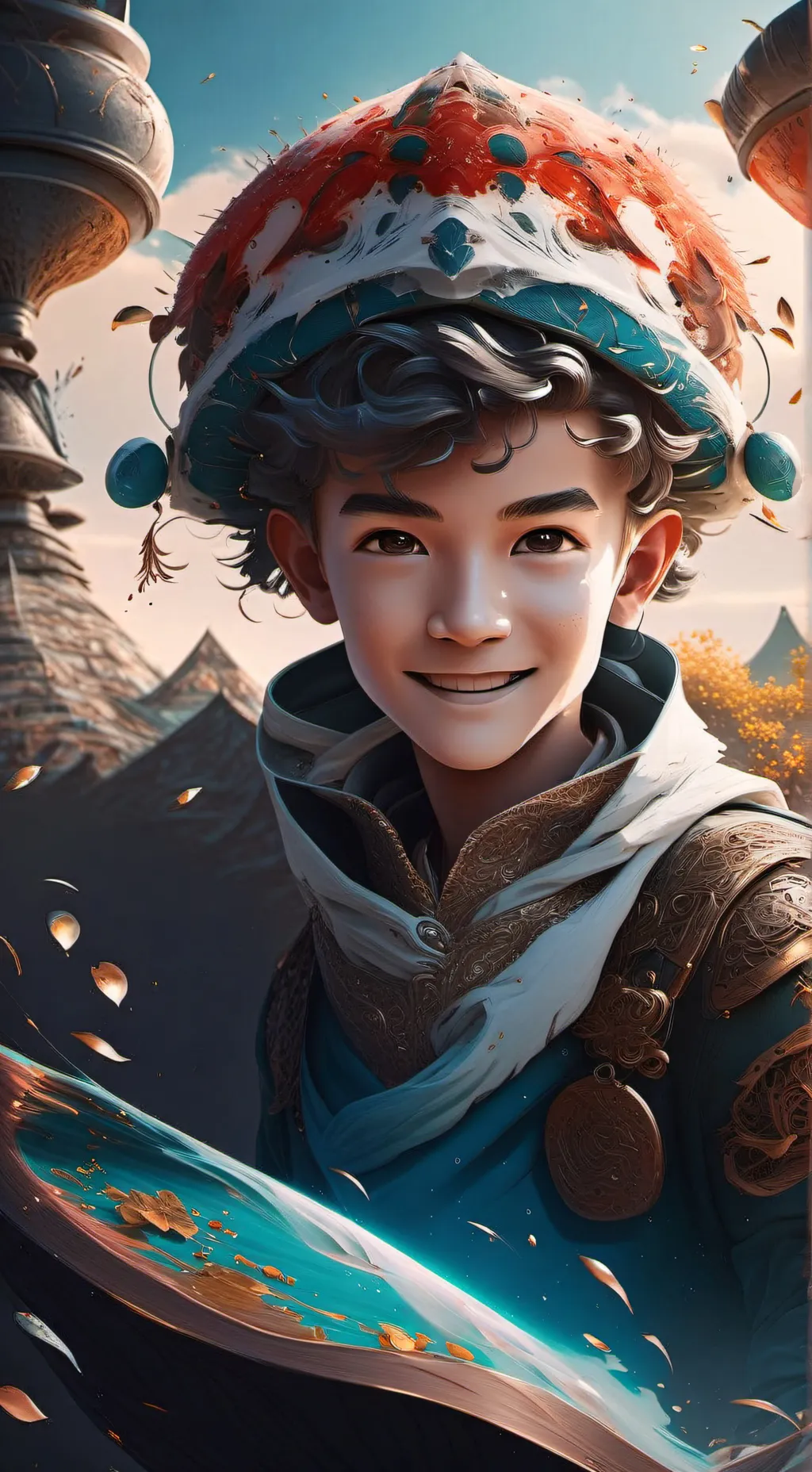 ai character: messi background