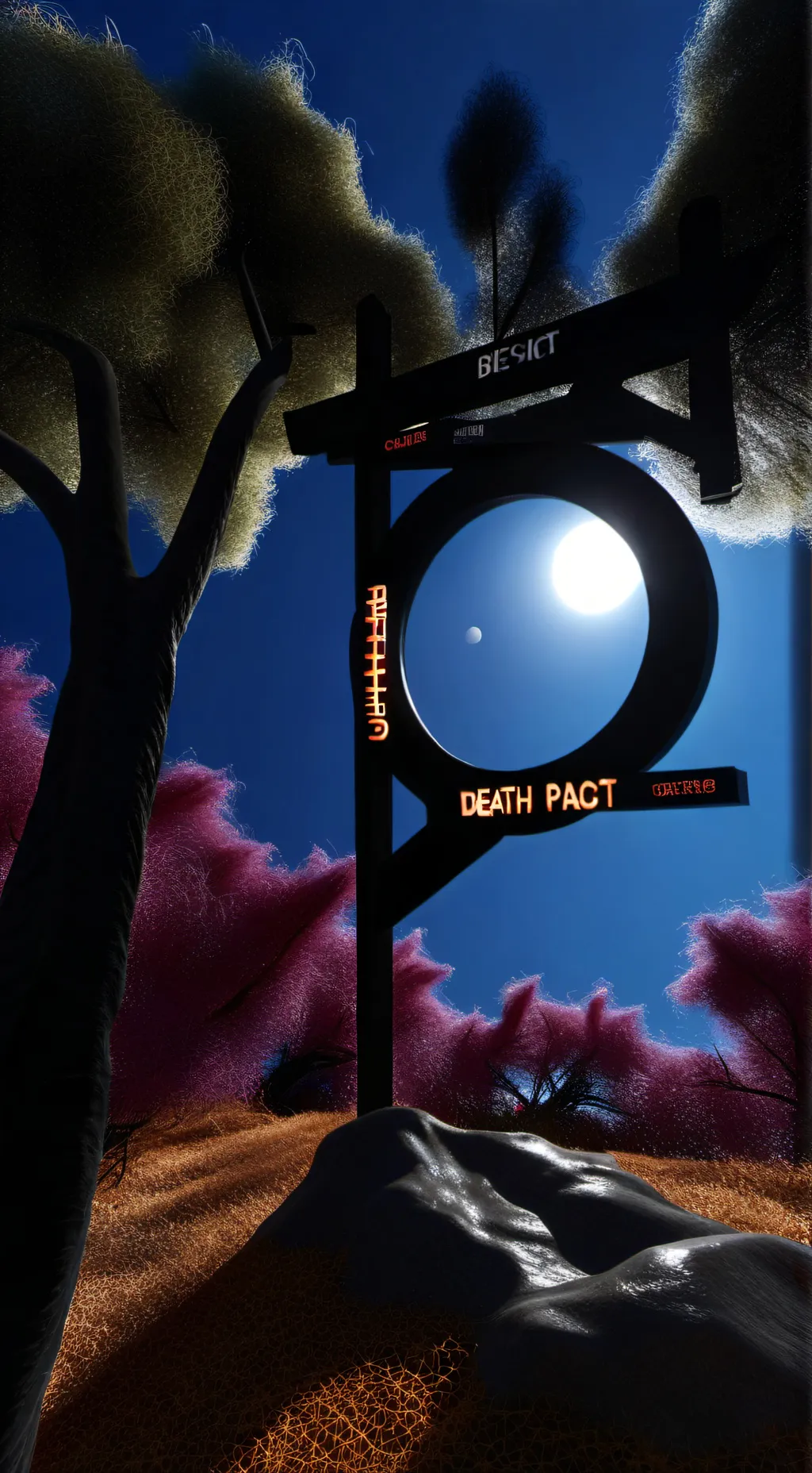 ai character: death pact yet ag. background