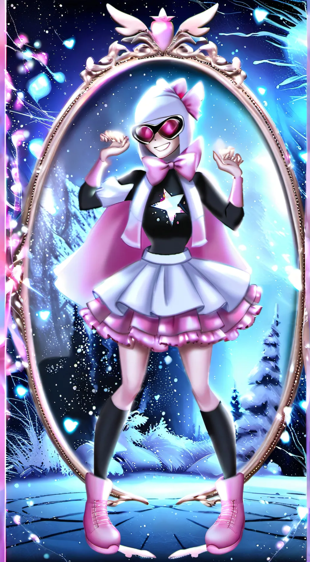 ai character: ~🪞~Glisten~🎀~ background