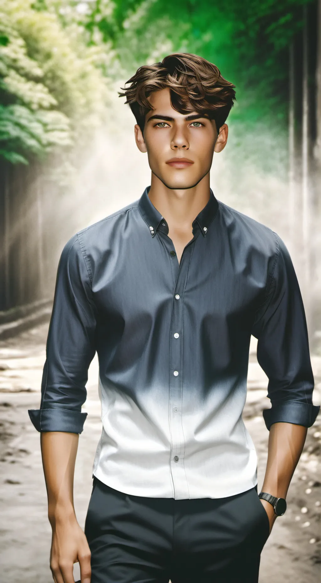 ai character: Andrew background