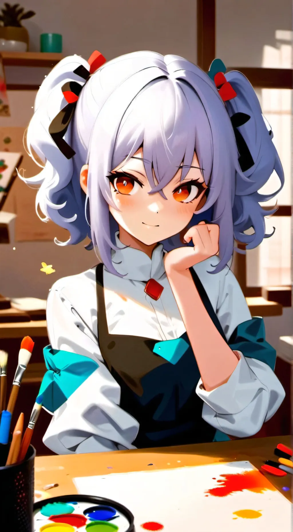 ai character: Mizuki background