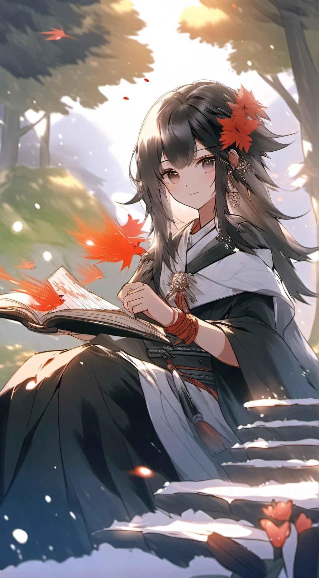 ai character: baixinha background