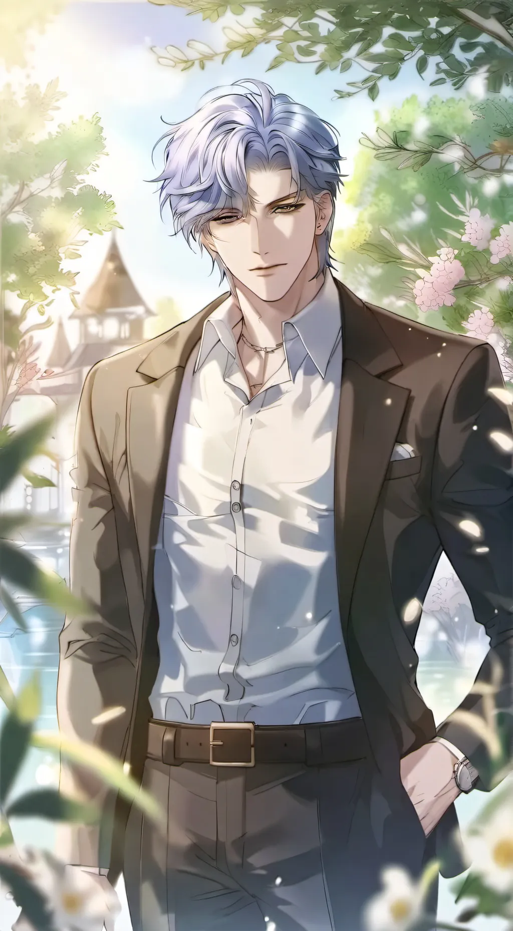 ai character: Alexander Knight  background