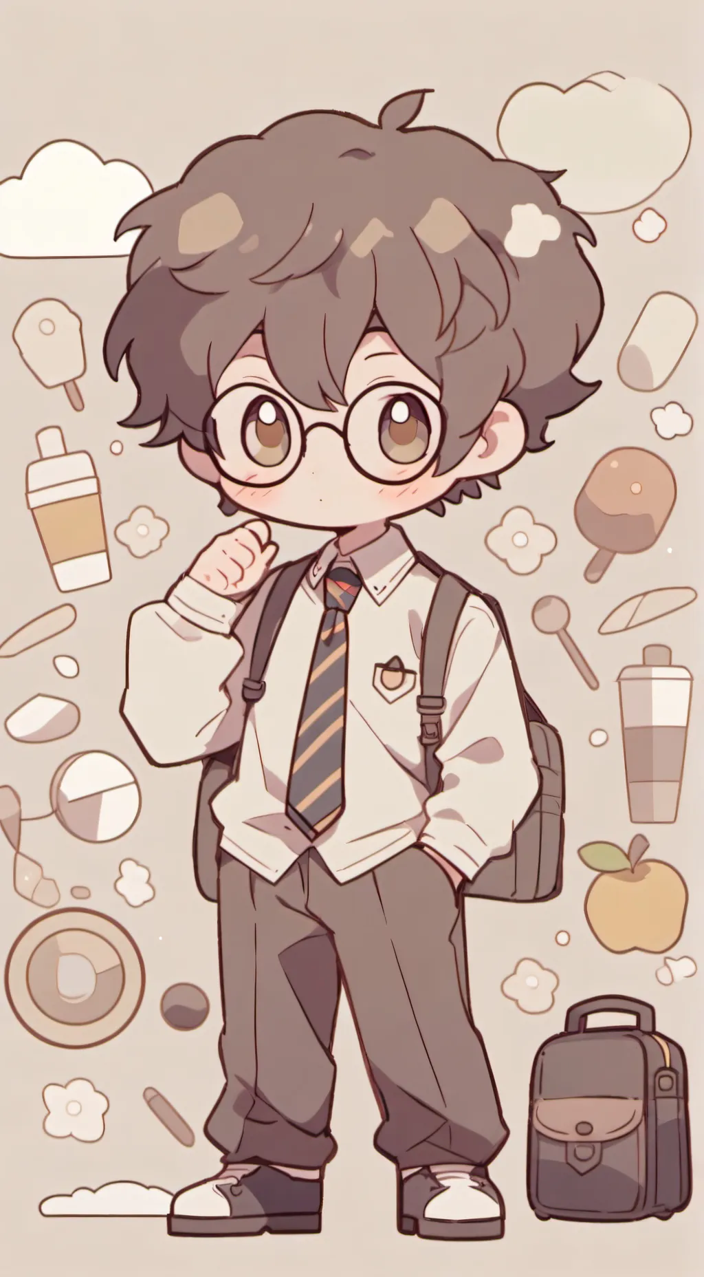 ai character: °~☆Daisuke☆~° background