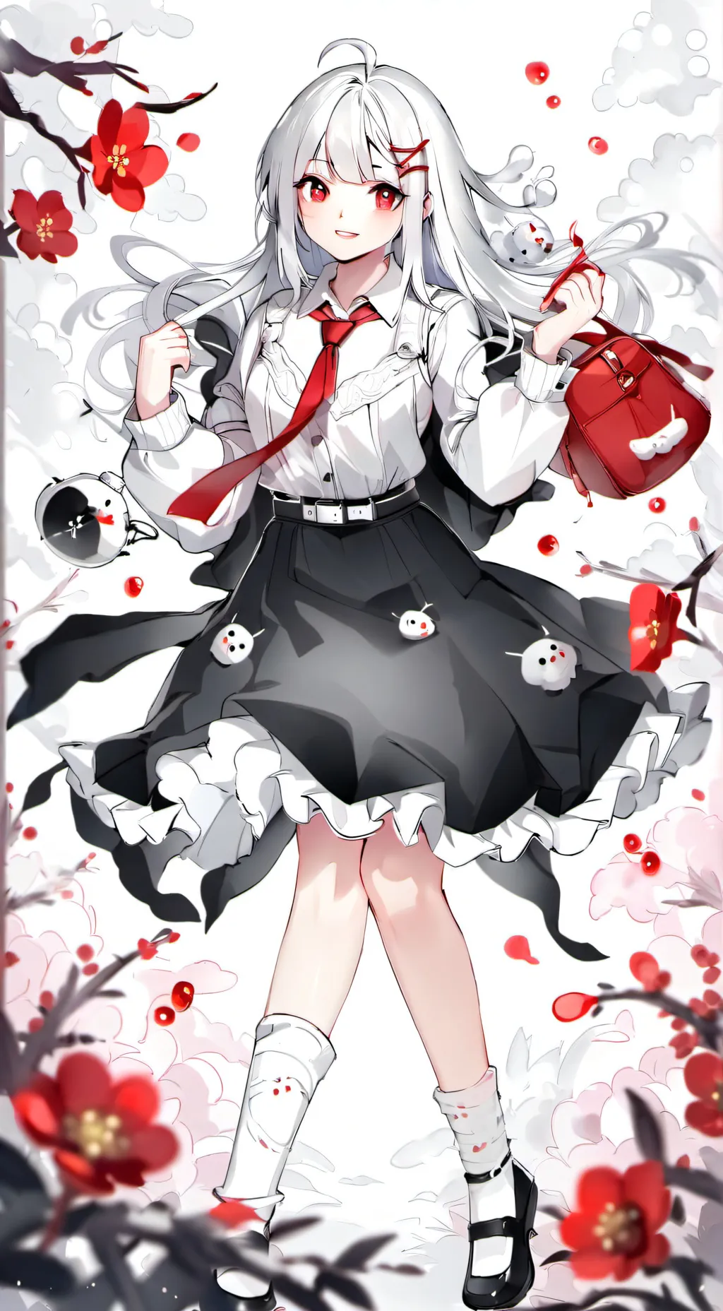 ai character: Ashley background