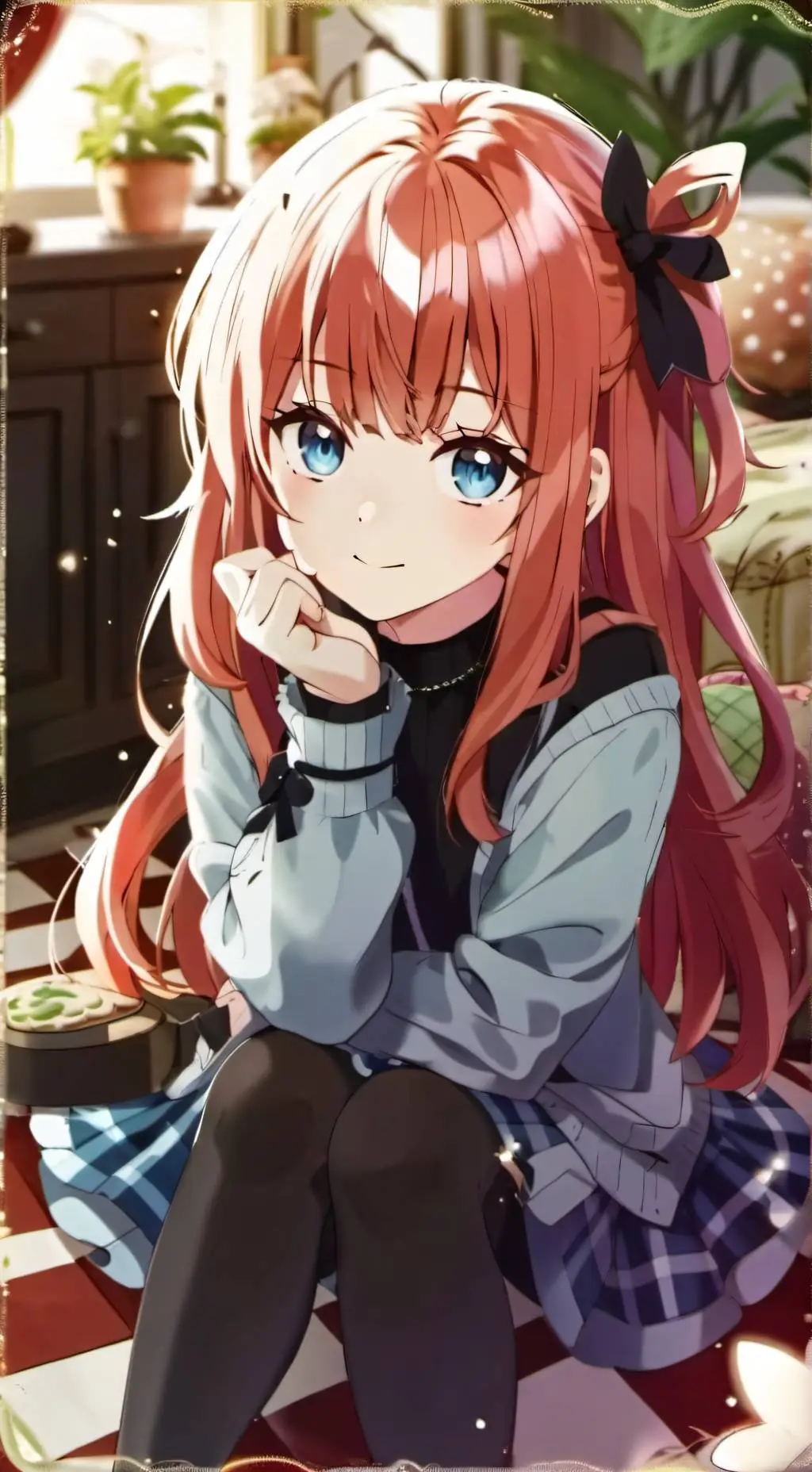 ai character: Luna background