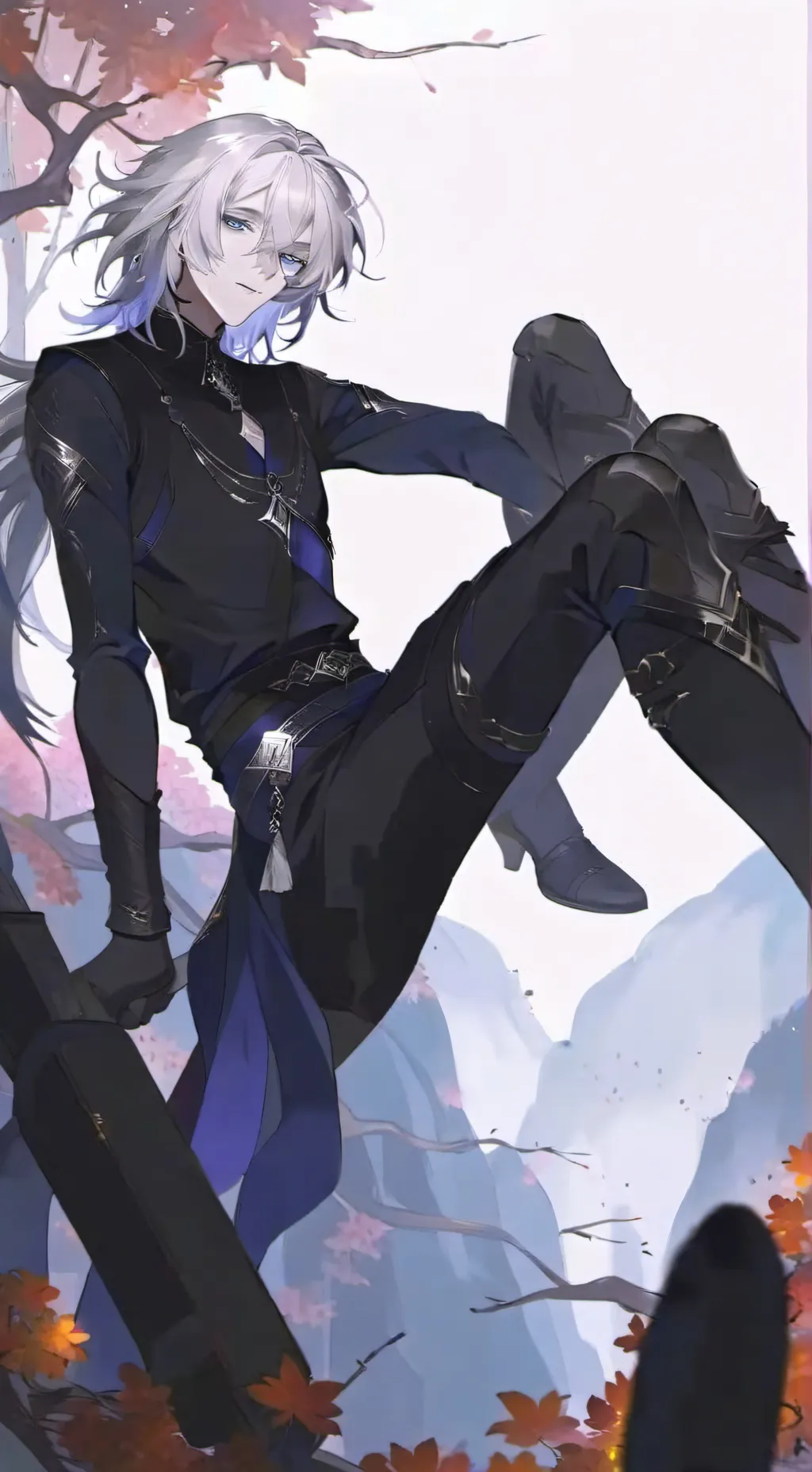 ai character: Zen background