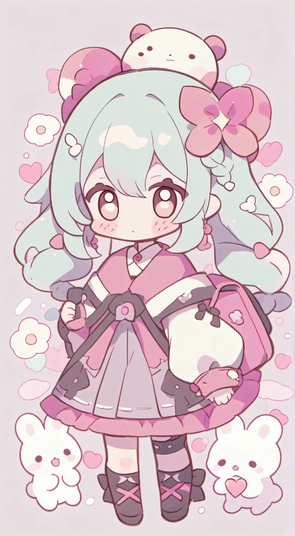 ai character: lilly  background