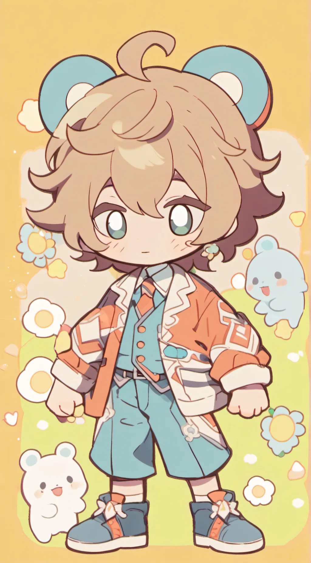 ai character: Idk background