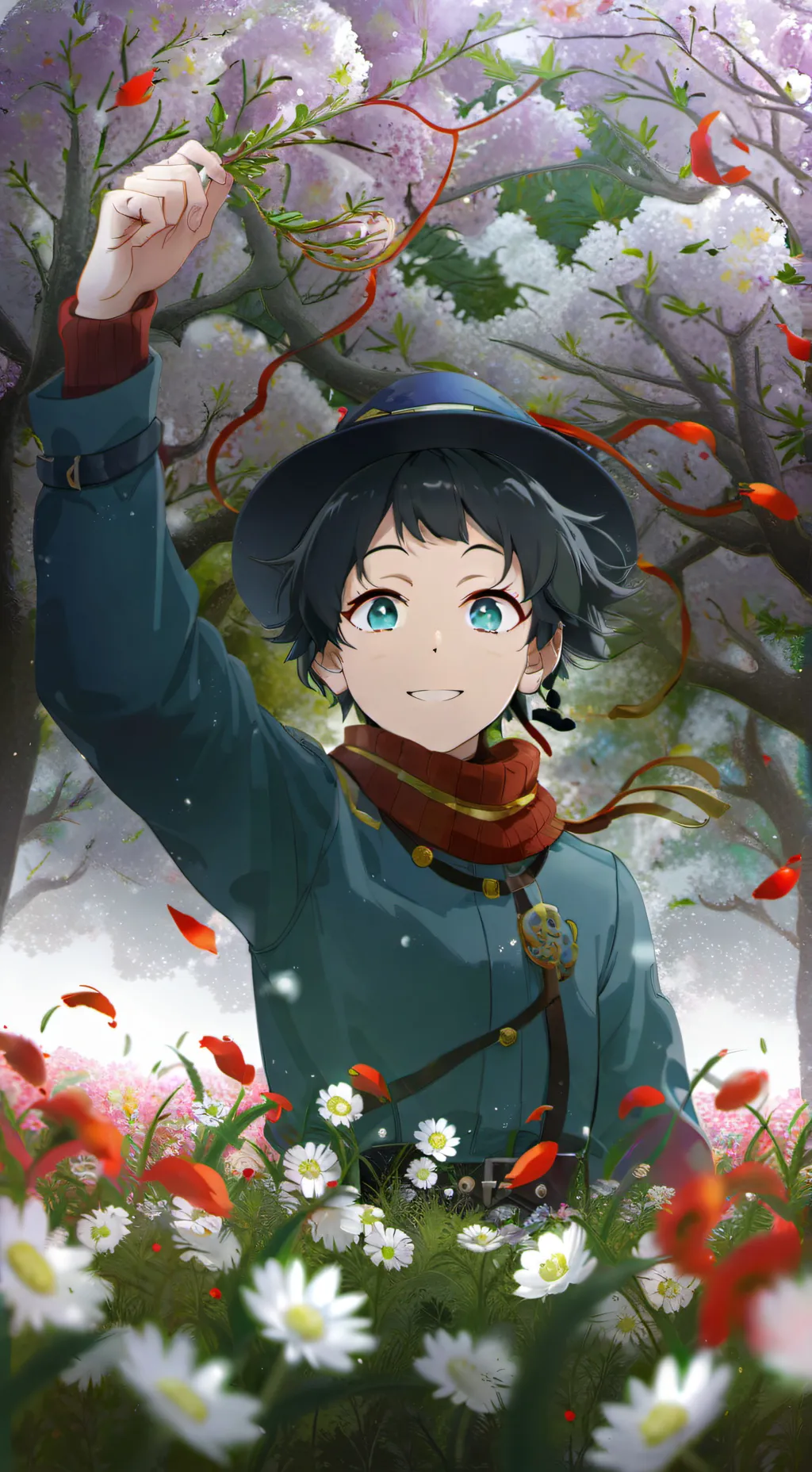 ai character: Deku background