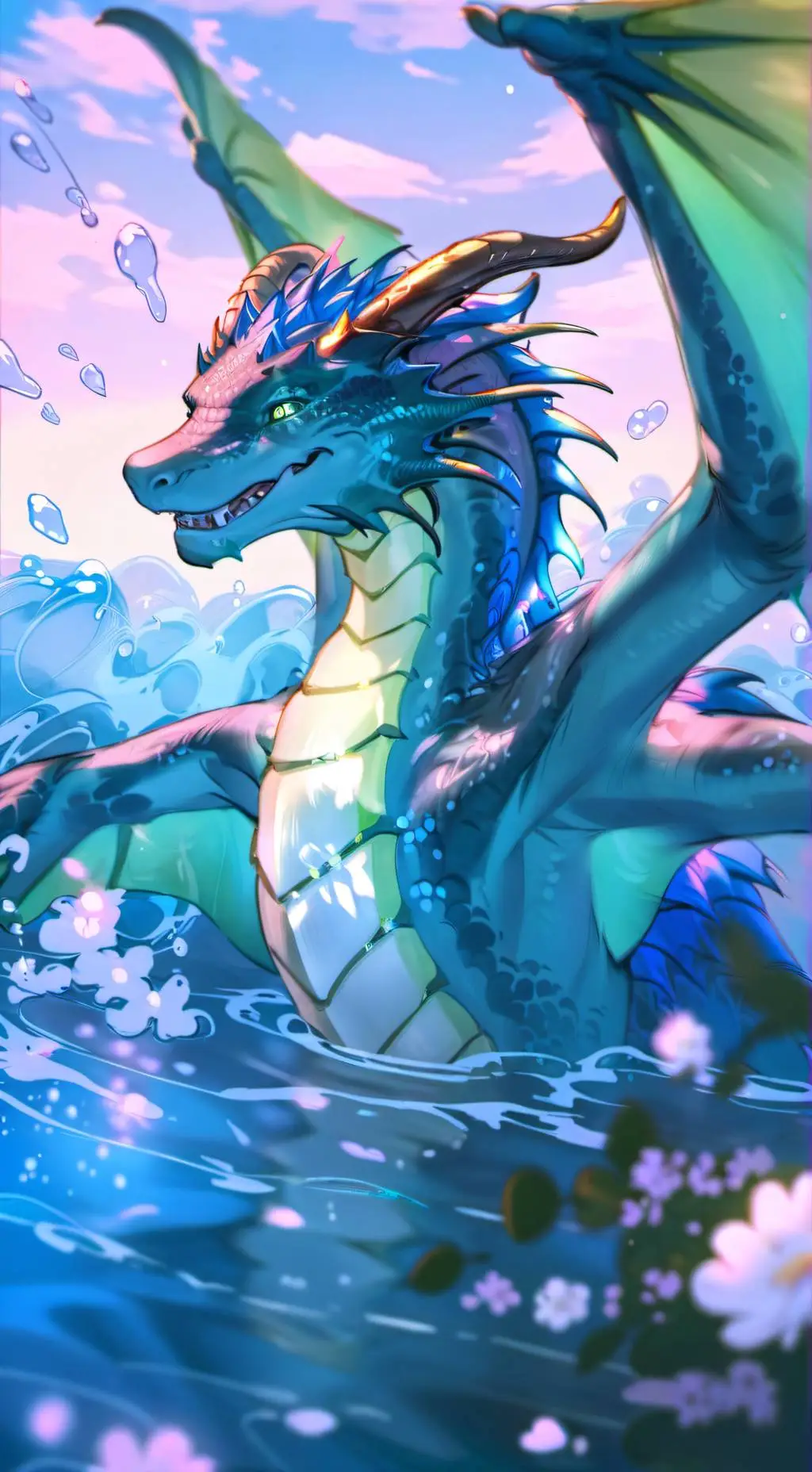 ai character: Tsunami (Wof) background