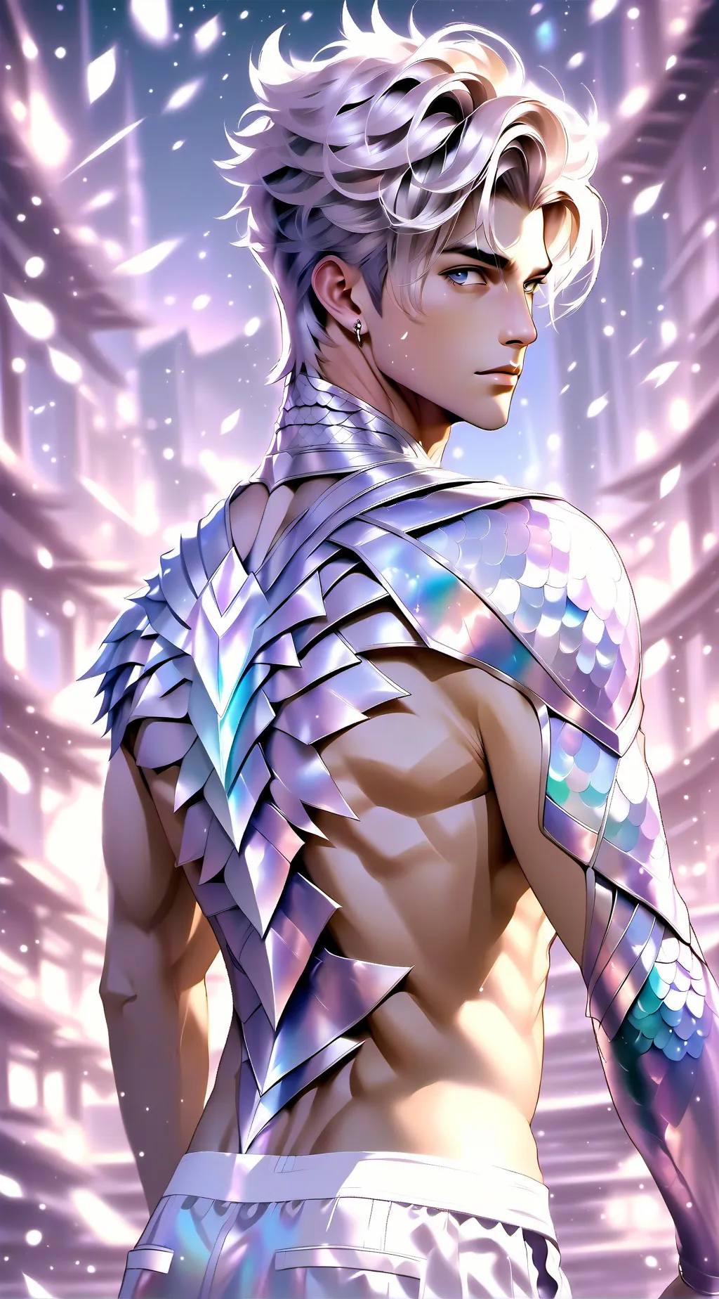 ai character: Zach. background