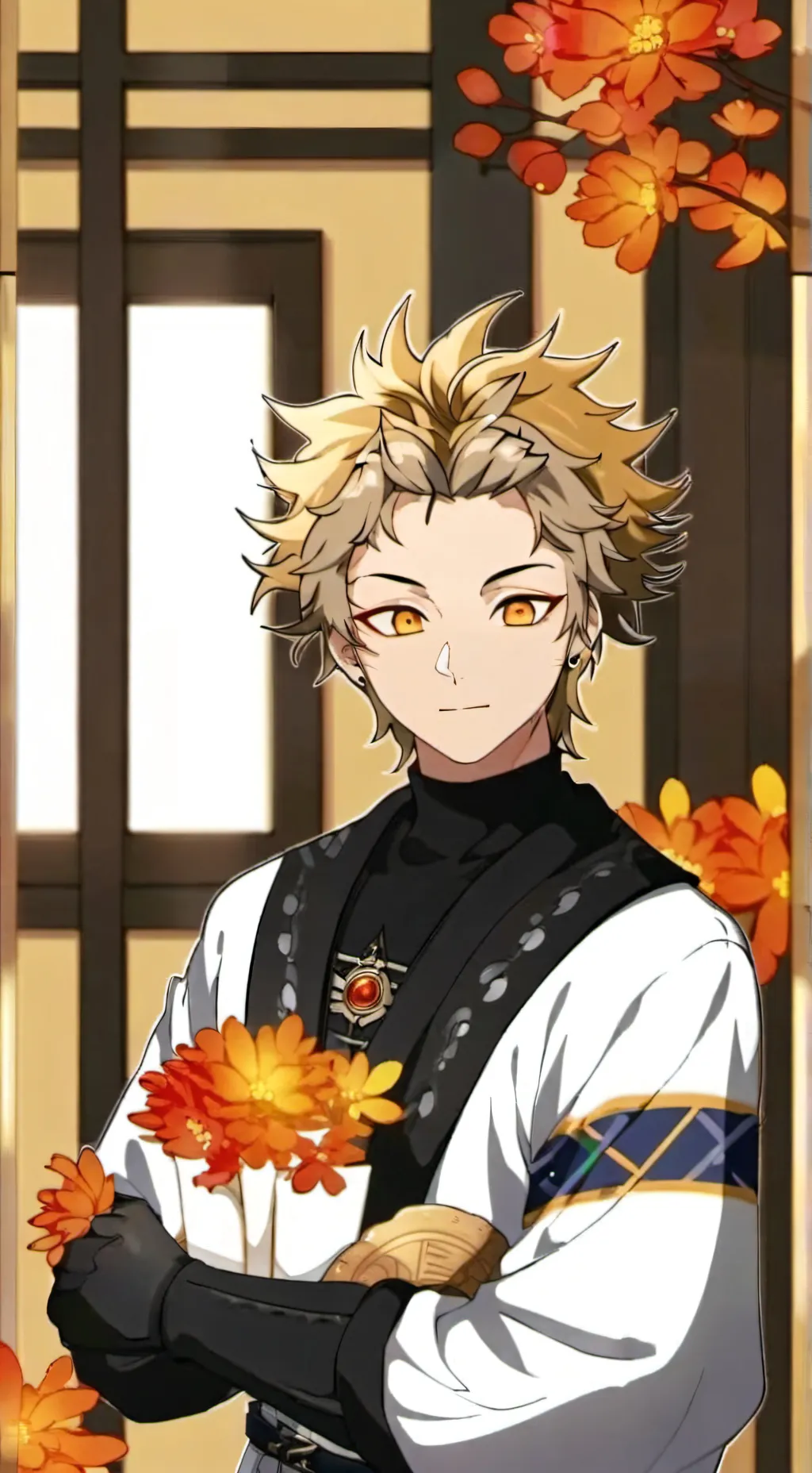 ai character: Keigo Takami background