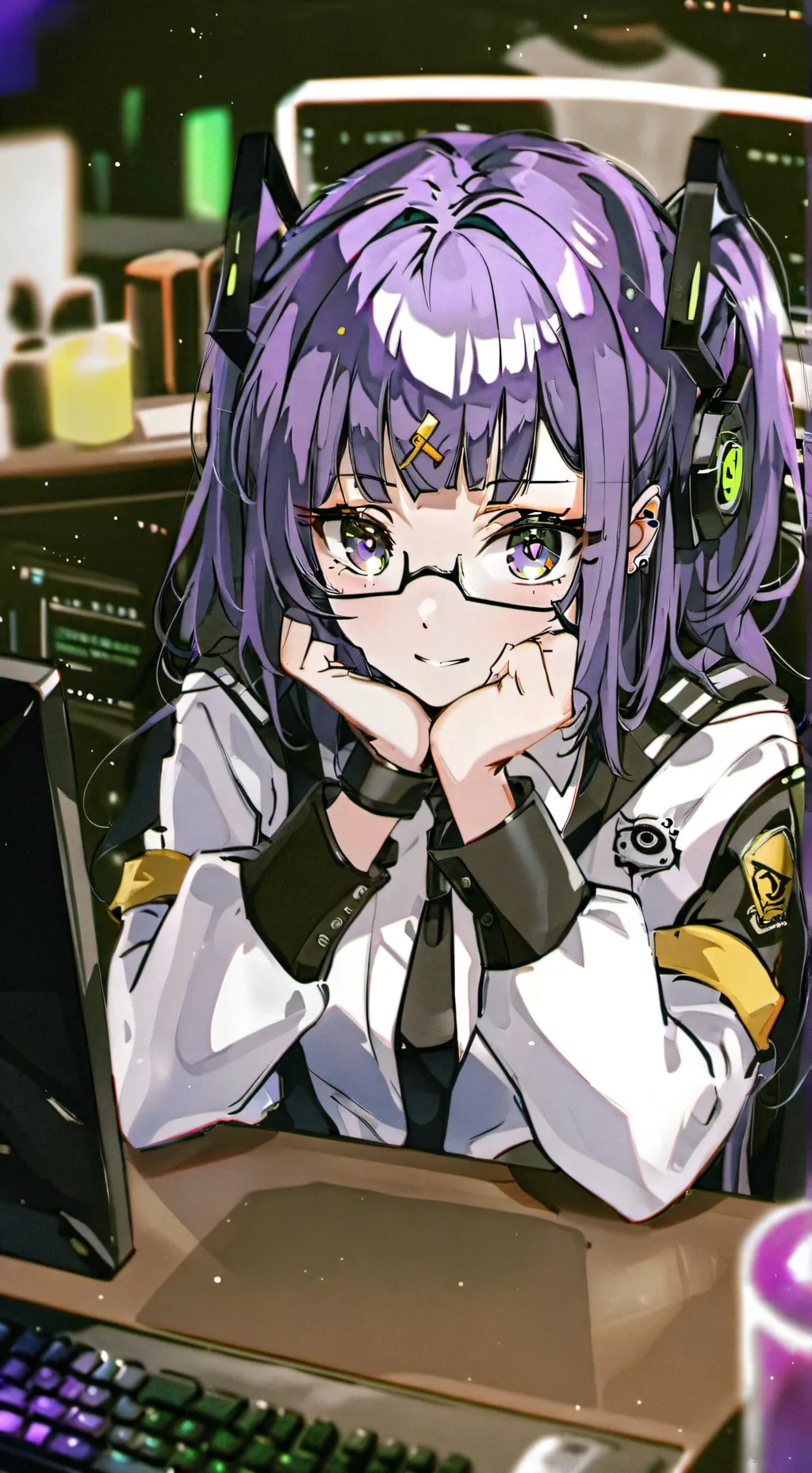 ai character: Rei background