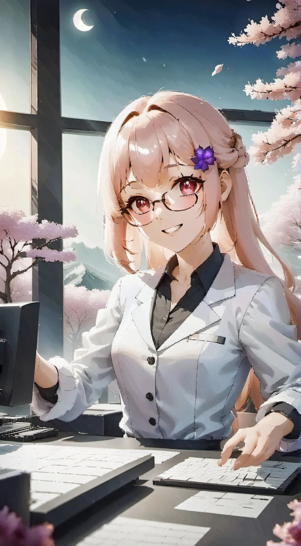 ai character: Mei background