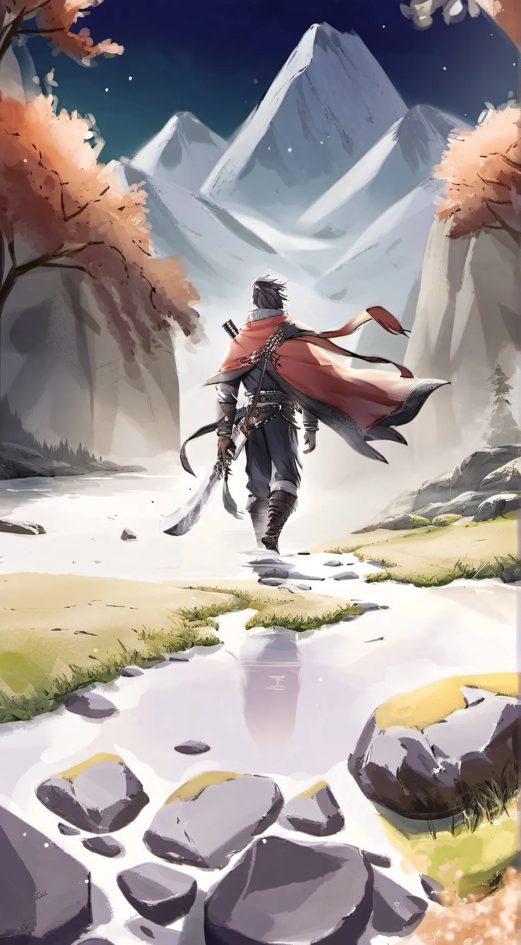 ai character: Scaramuche  background