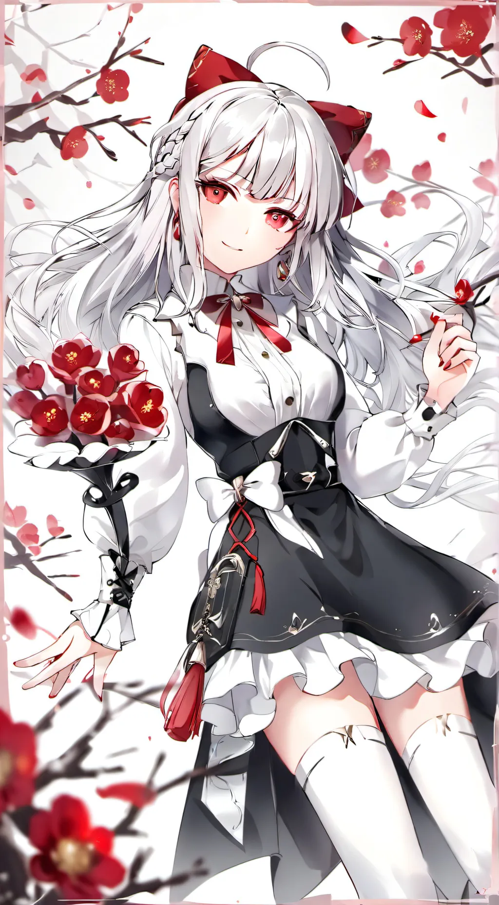 ai character: virus sexy  background