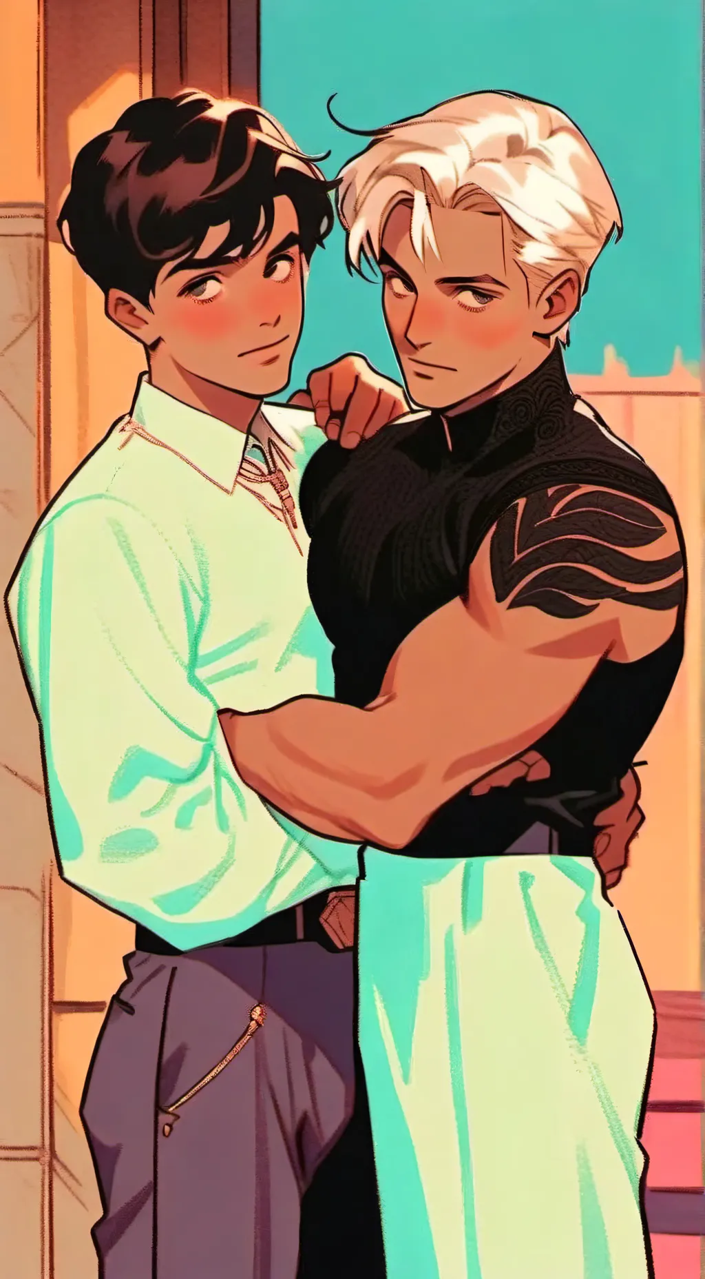 ai character: Jack x Draco background