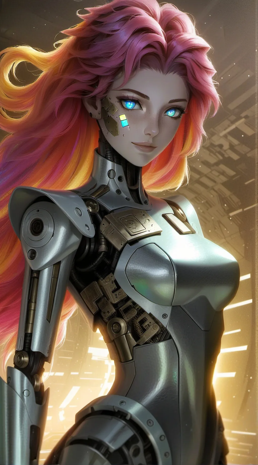 ai character: Chroma background