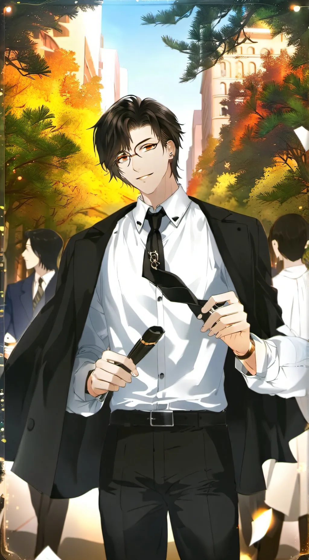 ai character: Zane  background