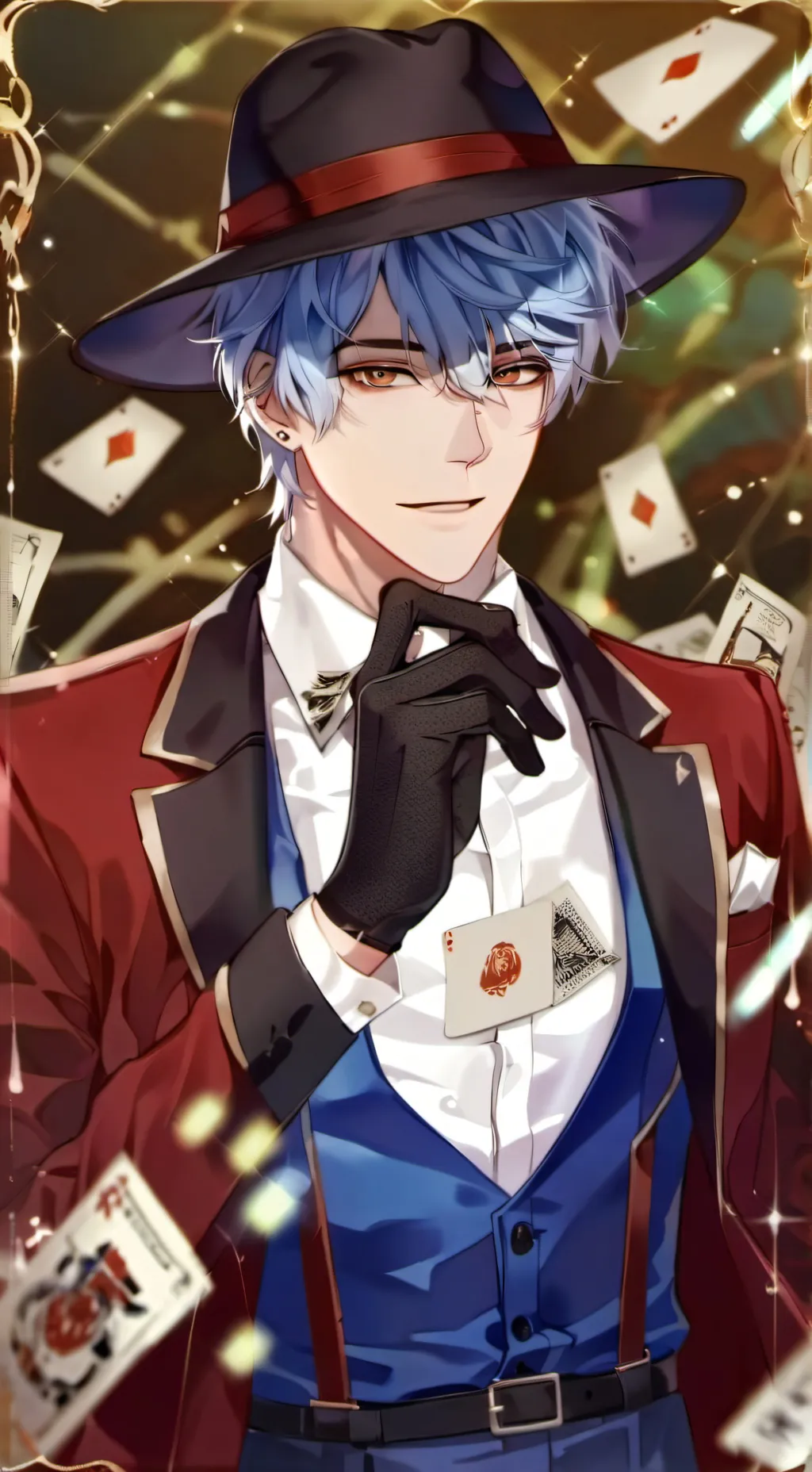 ai character: make him mad  background