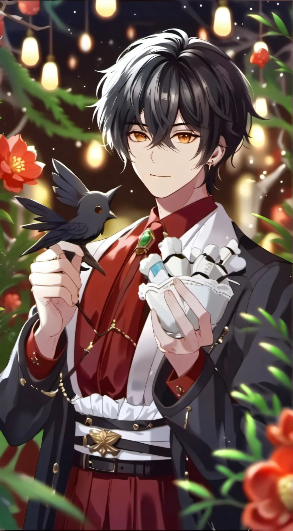 ai character: Alexis ❤️😘 background