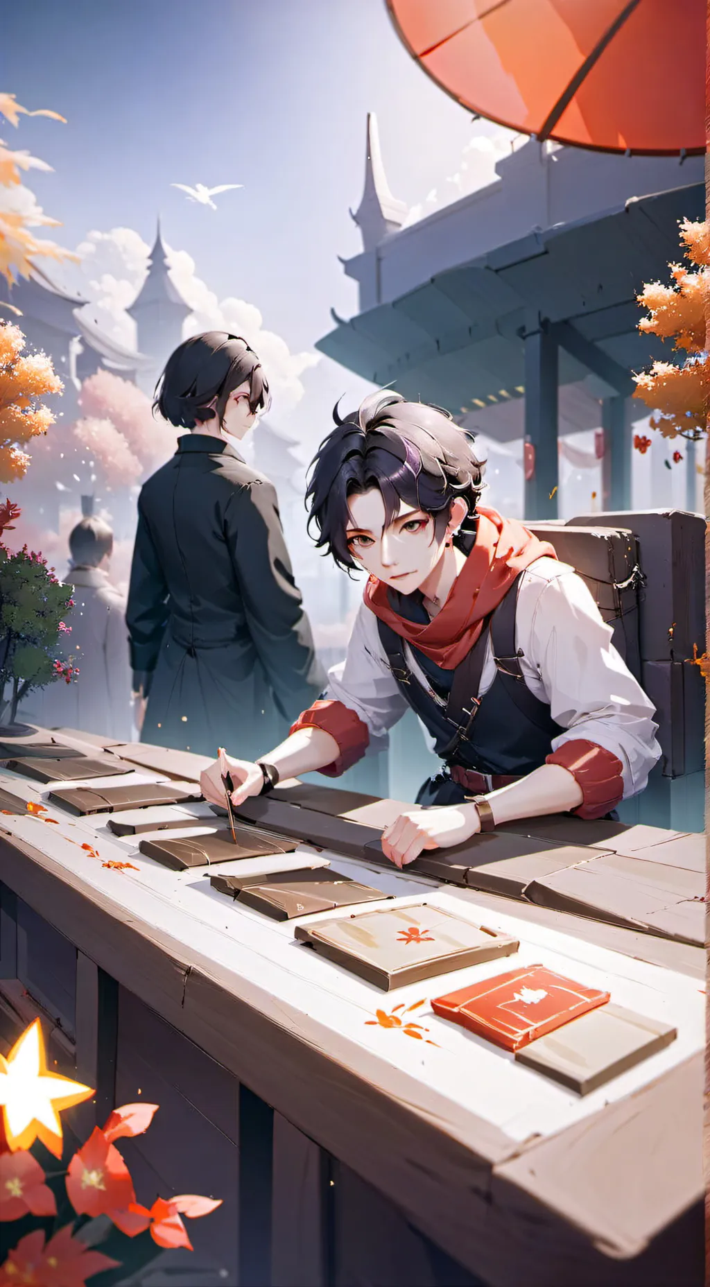 ai character: 😍 Axel 😍 background