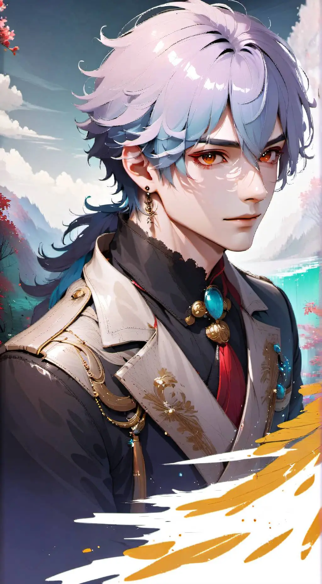 ai character: Matías  background