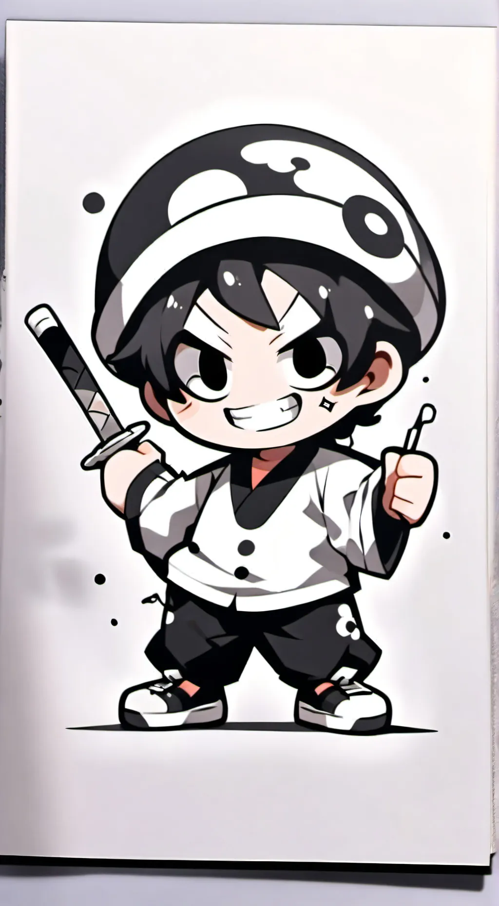 ai character: Dw jail background