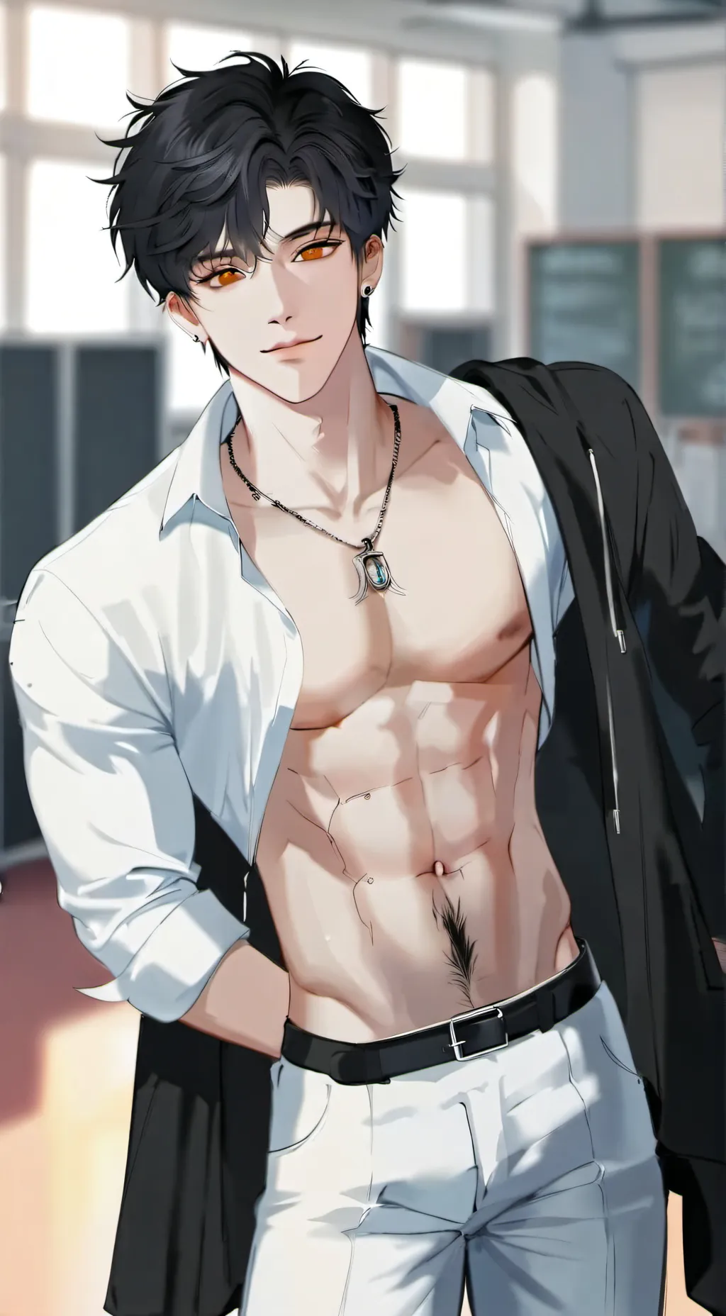 ai character: 📎😙~ASH~❤️📎 background