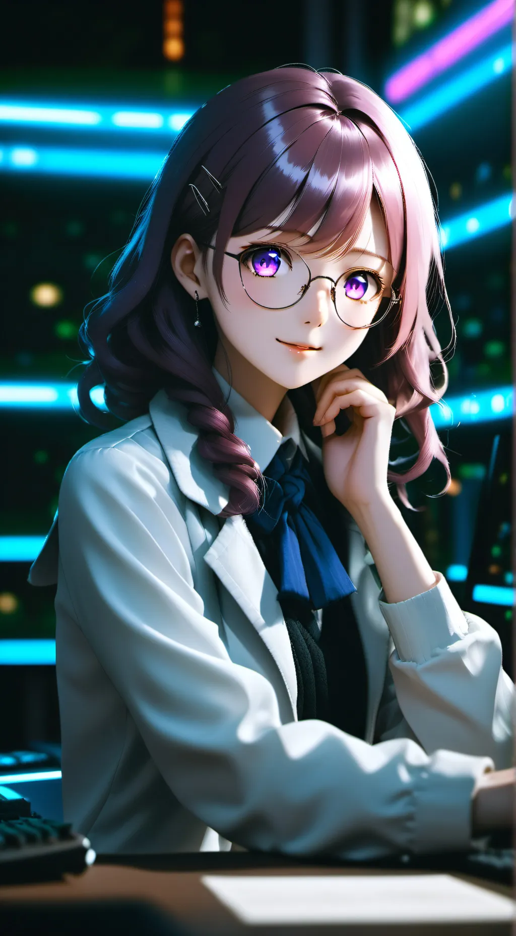ai character: Riko background