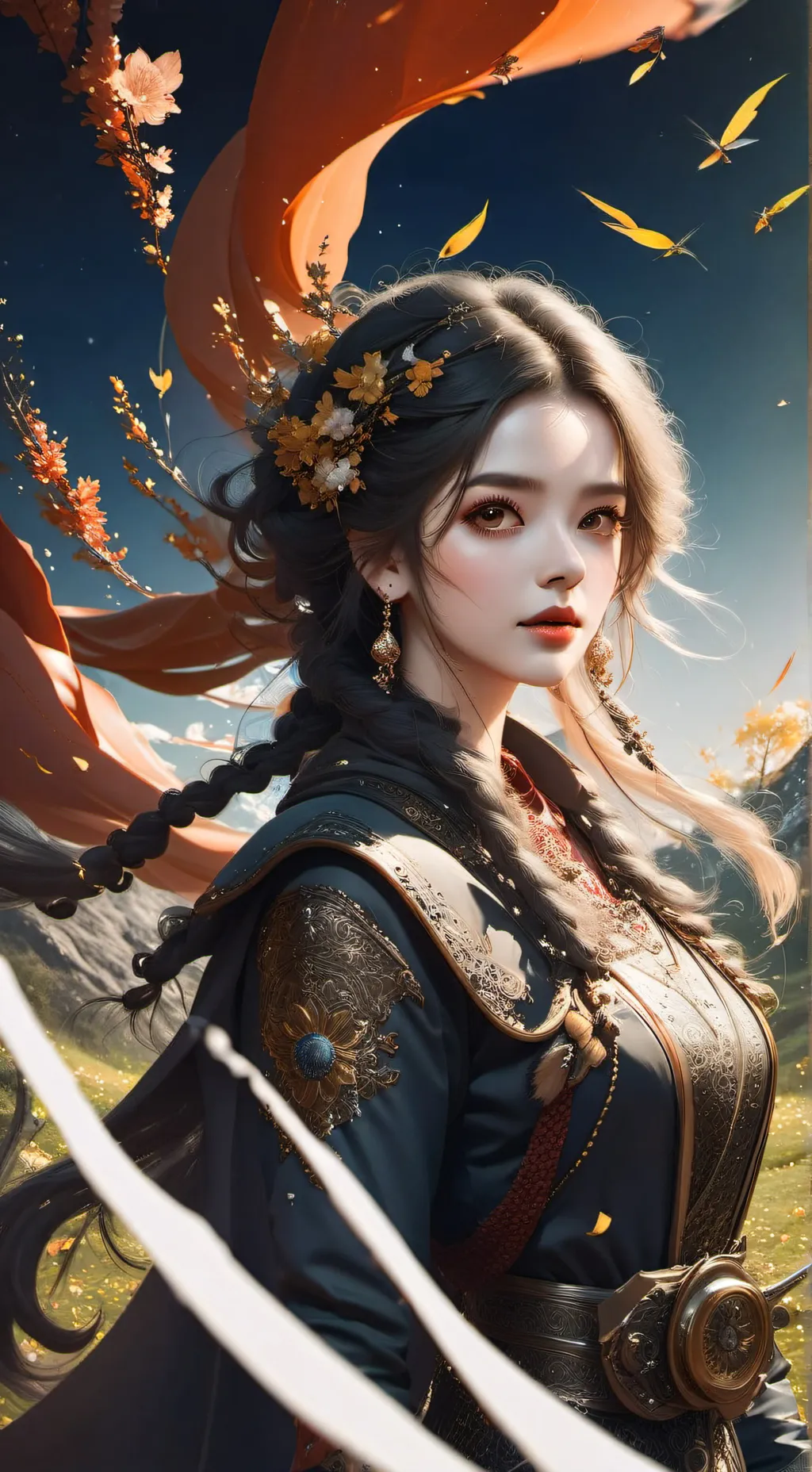 ai character: Caydence background