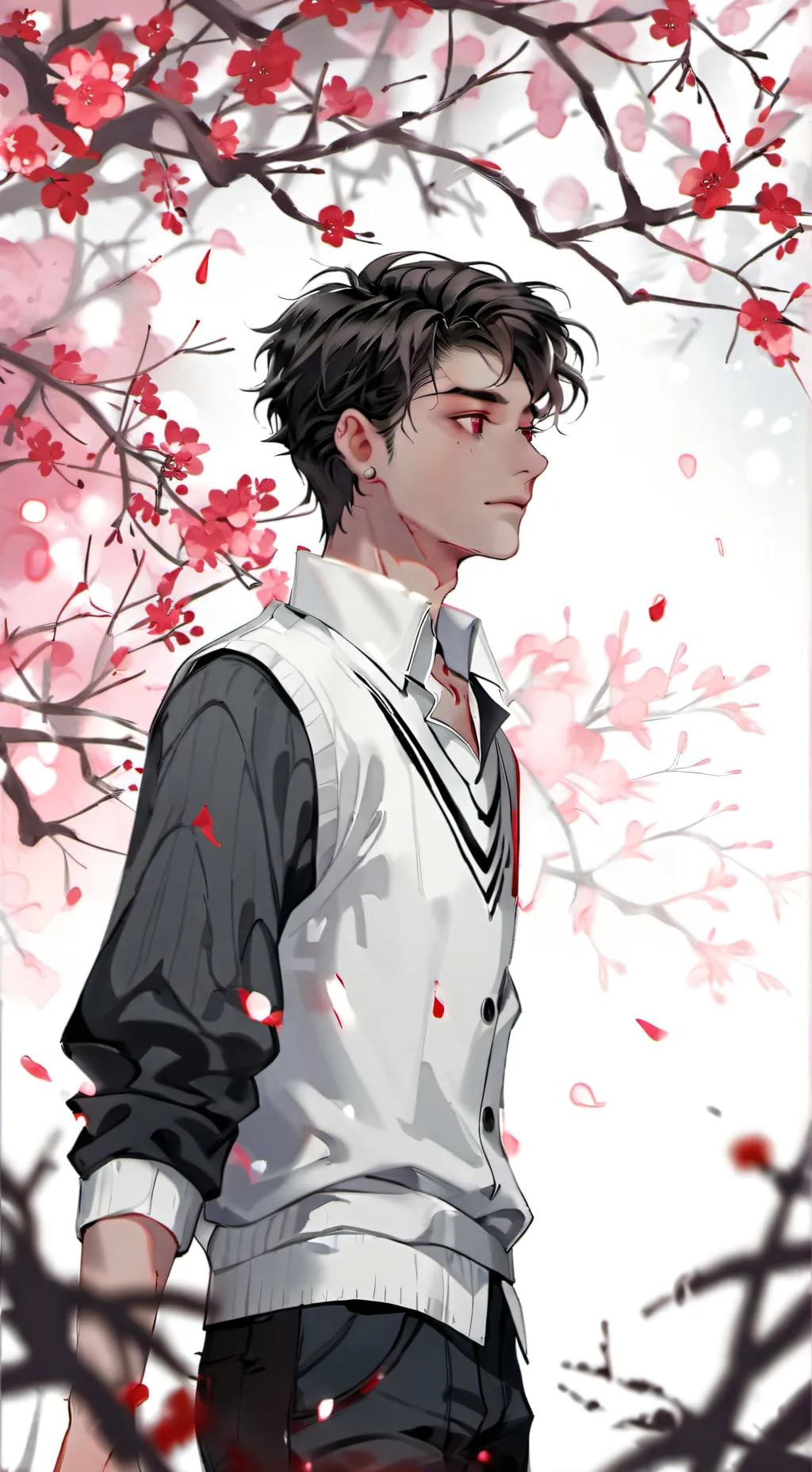 ai character: Theo background