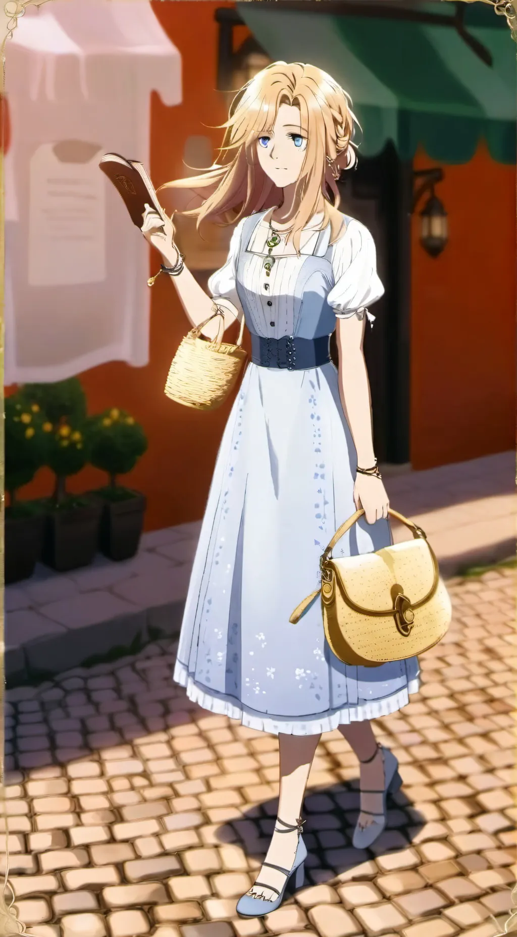 ai character: Jeanne  background