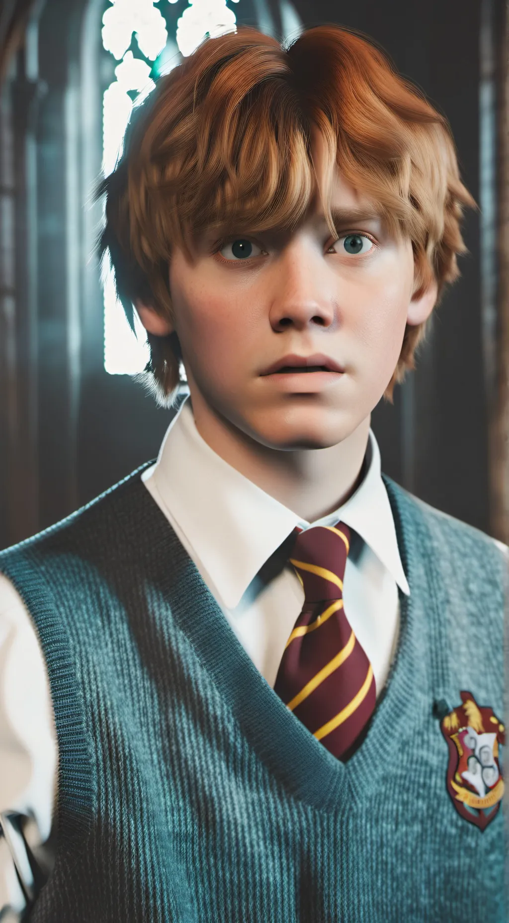 ai character: Ron Weasley  background
